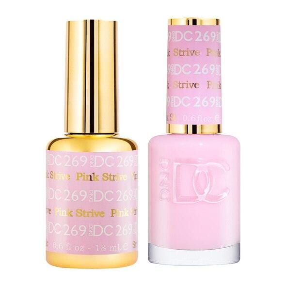 DND DC Duo Gel Matching Color - 269 PINK STRIVE - Jessica Nail & Beauty Supply - Canada Nail Beauty Supply - DND DC DUO