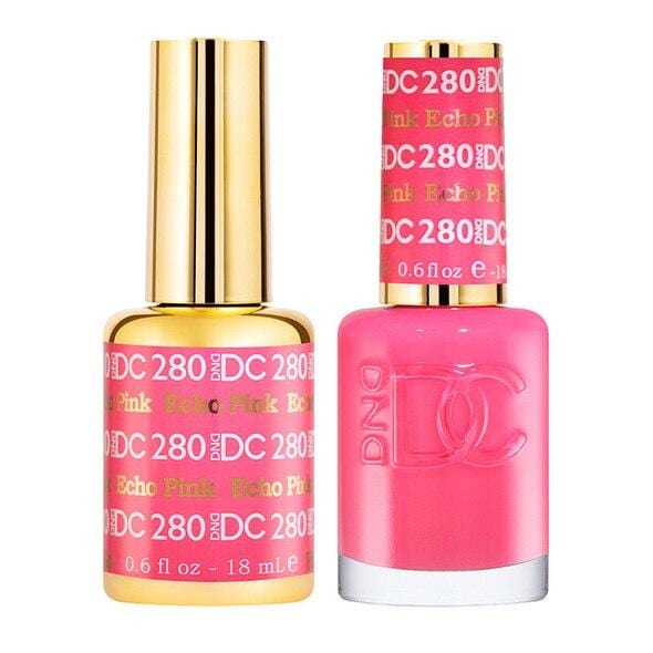DND DC Duo Gel Matching Color - 280 ECHO PINK - Jessica Nail & Beauty Supply - Canada Nail Beauty Supply - DND DC DUO