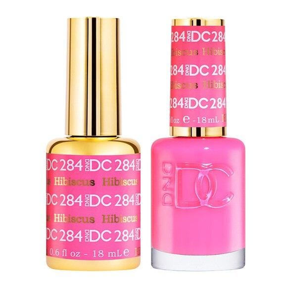 DND DC Duo Gel Matching Color - 284 HIBISCUS - Jessica Nail & Beauty Supply - Canada Nail Beauty Supply - DND DC DUO