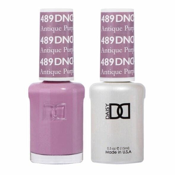 DND Duo Gel Matching Color - 489 Antique Purple - Jessica Nail & Beauty Supply - Canada Nail Beauty Supply - DND DUO