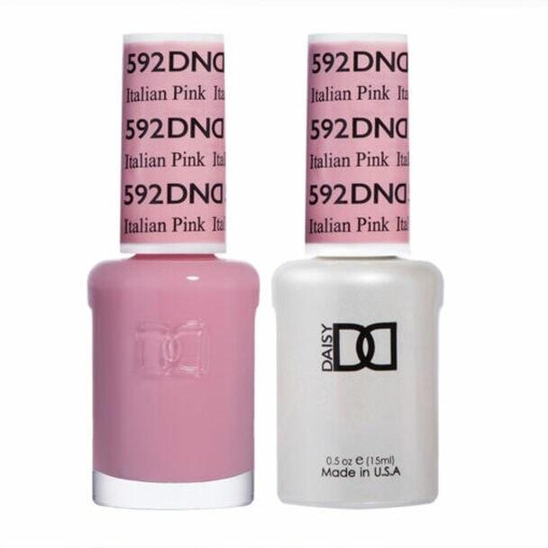 DND Duo Gel Matching Color - 592 Italian Pink - Jessica Nail & Beauty Supply - Canada Nail Beauty Supply - DND DUO