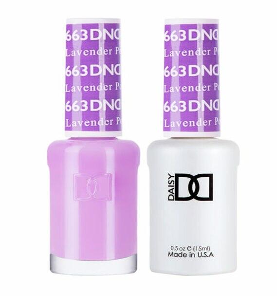 DND Duo Gel Matching Color - 663 Lavender Pop - Jessica Nail & Beauty Supply - Canada Nail Beauty Supply - DND DUO