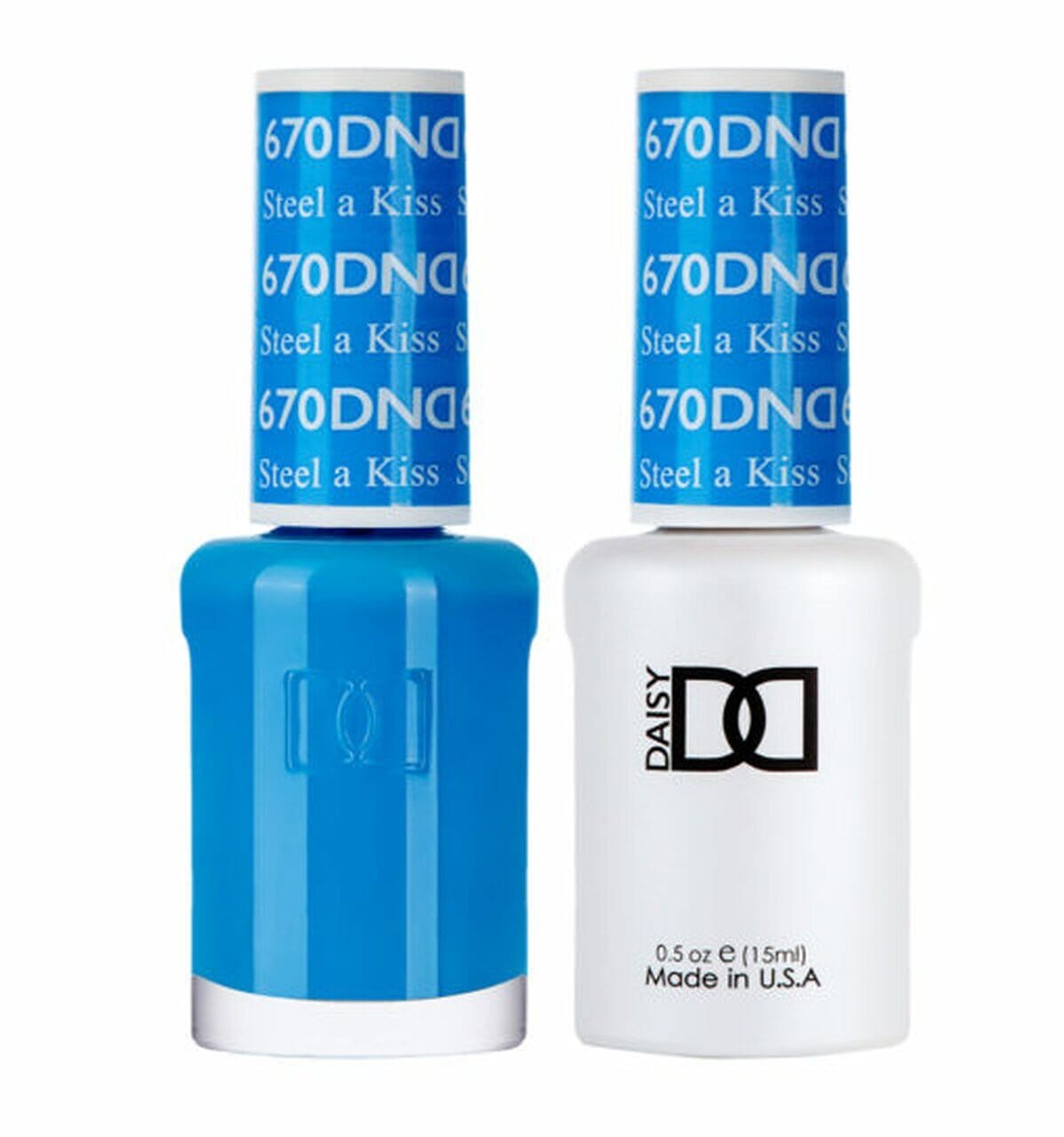 DND Duo Gel Matching Color - 670 Steel A Kiss - Jessica Nail & Beauty Supply - Canada Nail Beauty Supply - DND DUO