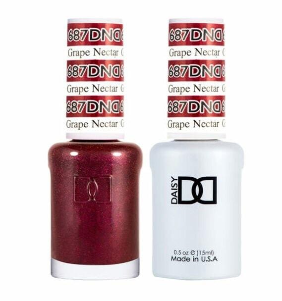 DND Duo Gel Matching Color - 687 Grape Nectar - Jessica Nail & Beauty Supply - Canada Nail Beauty Supply - DND DUO