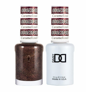 DND Duo Gel Matching Color - 696 Caramelized Plum - Jessica Nail & Beauty Supply - Canada Nail Beauty Supply - DND DUO