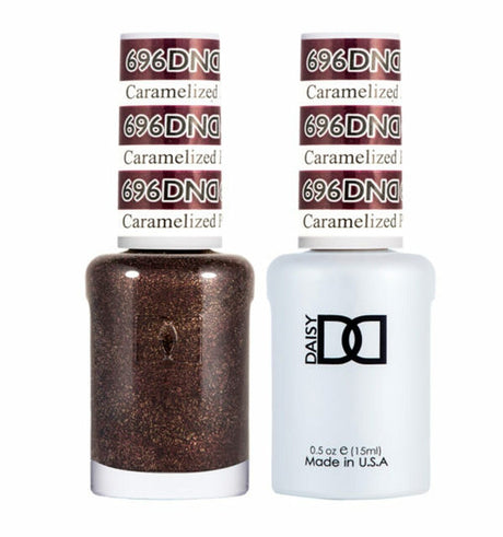 DND Duo Gel Matching Color - 696 Caramelized Plum - Jessica Nail & Beauty Supply - Canada Nail Beauty Supply - DND DUO