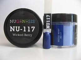 NUGENESIS - Nail Dipping Color Powder 43g NU 117 Wicked Berry - Jessica Nail & Beauty Supply - Canada Nail Beauty Supply - NuGenesis POWDER