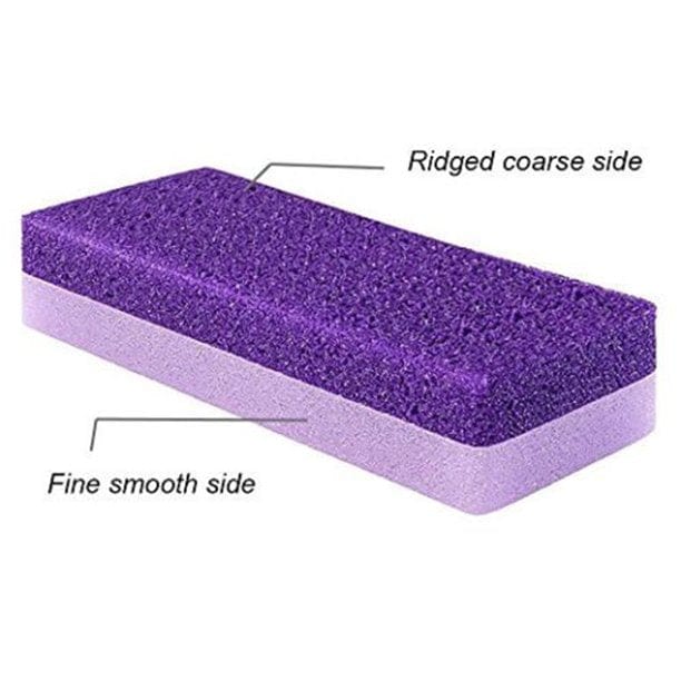 JNBS Foot File Two Sided Pumice Sponges Purple