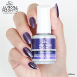 IBD Gel Polish AURORA NIGHTS Magnetic Cat Eye Electro Violet