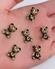 JNBS Nail Charm Metal Teddy Bear (5pcs)