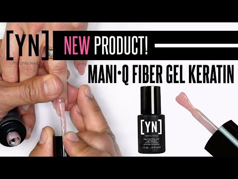 Young Nails MANI•Q Fiber Gel With Keratin (1/3oz)