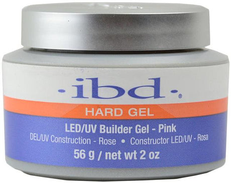 IBD Hard Gel - LED/UV Builder - Pink (2 oz) - Jessica Nail & Beauty Supply - Canada Nail Beauty Supply - Builder Gel
