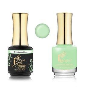 IGEL MATCH - B14 LUSTY LIME - Jessica Nail & Beauty Supply - Canada Nail Beauty Supply - IGEL MATCHING COLORS