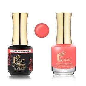 IGEL MATCH - B16 CAUTIOUS CORAL - Jessica Nail & Beauty Supply - Canada Nail Beauty Supply - IGEL MATCHING COLORS
