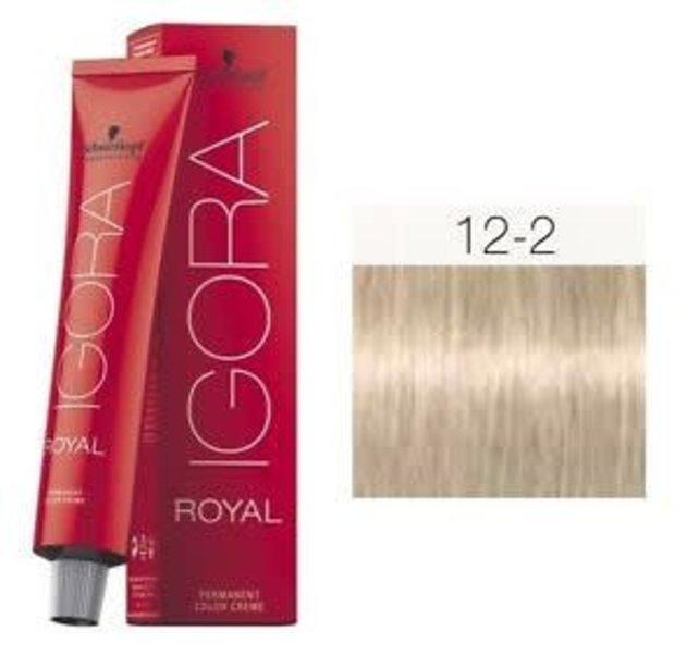 Schwarzkopf Permanent Color  - Igora Royal Highlifts #12-2 Special Blonde Ash - Jessica Nail & Beauty Supply - Canada Nail Beauty Supply - hair colour