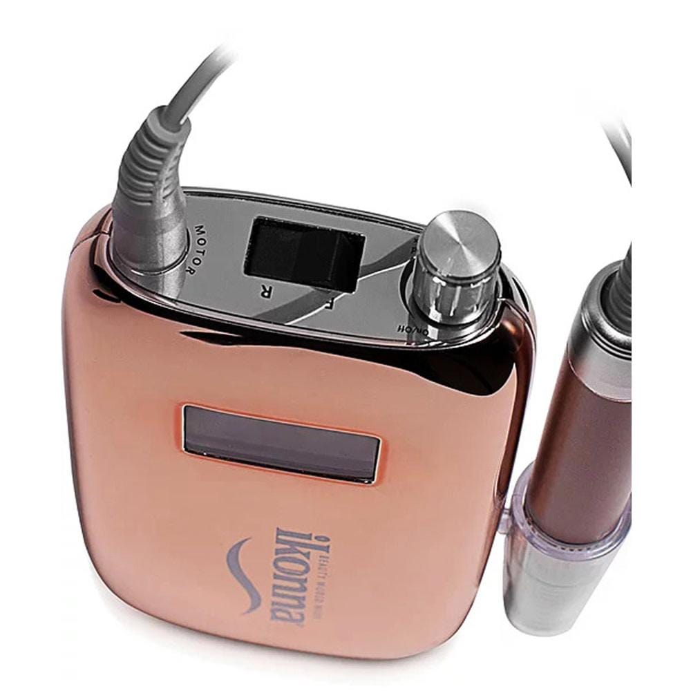 Ikonna - Cordless Drill Machine - 10/35000 RPM - ROSE GOLD - Jessica Nail & Beauty Supply - Canada Nail Beauty Supply - Portable Drill