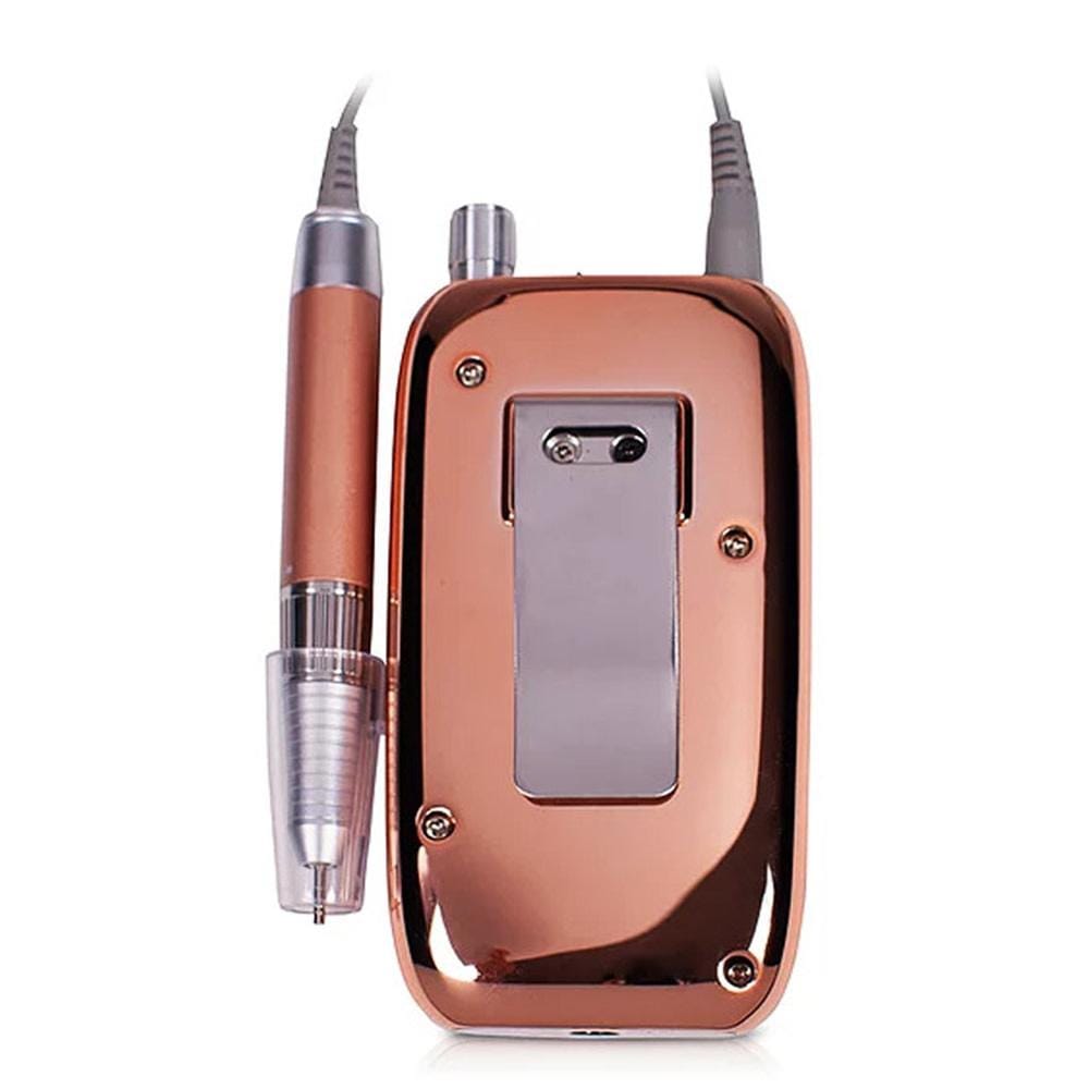 Ikonna - Cordless Drill Machine - 10/35000 RPM - ROSE GOLD - Jessica Nail & Beauty Supply - Canada Nail Beauty Supply - Portable Drill