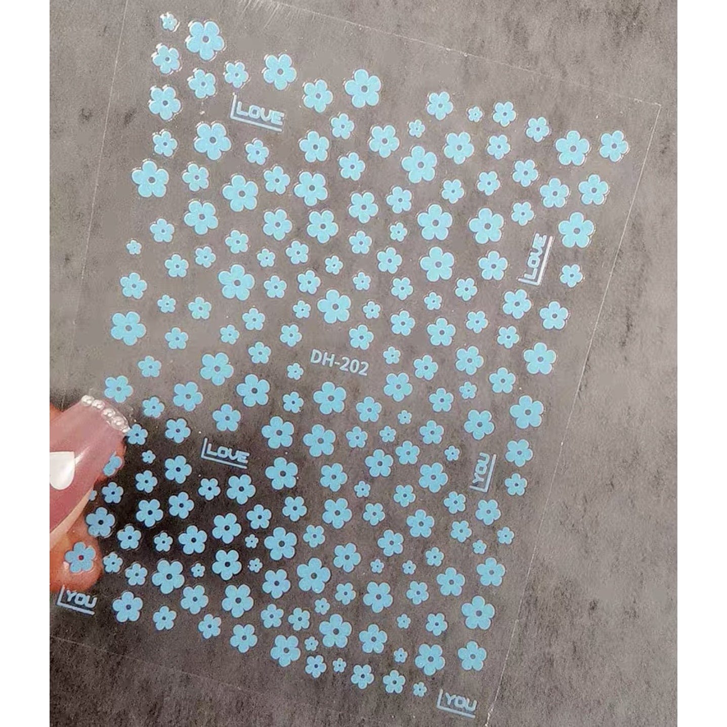 JNBS Nail Sticker Flowers DH 202