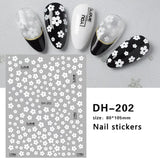 JNBS Nail Sticker Flowers DH 202