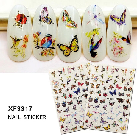 JNBS Butterfly Nail Sticker