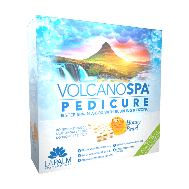 La Palm Volcano Spa 6 IN 1 Pedicure Kit