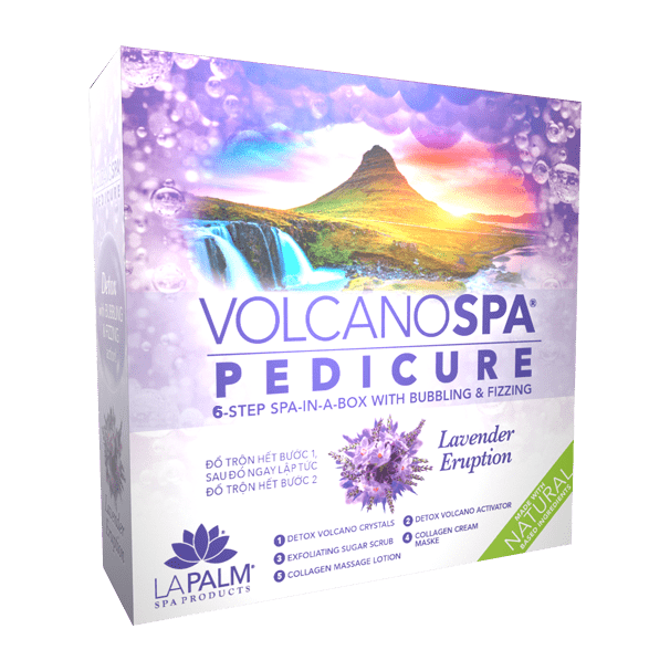 La Palm Volcano Spa 6 IN 1 Pedicure Kit