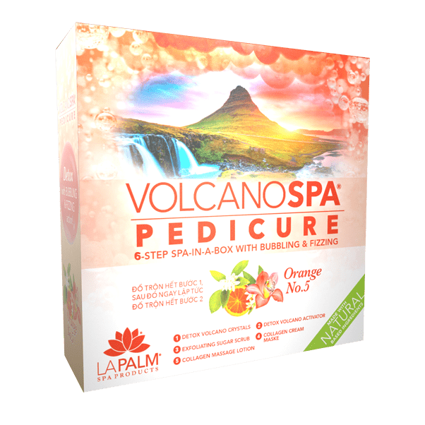 La Palm Volcano Spa 6 IN 1 Pedicure Kit