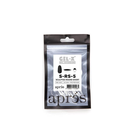 Apres Refill Bags (50pcs) Sculpted Round Short Tips