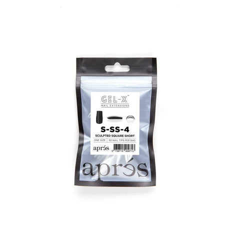 Apres Refill Bags (50pcs) Sculpted Square Short Tips