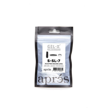 Apres Refill Bags (50pcs) Sculpted Square Long Tips