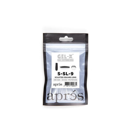 Apres Refill Bags (50pcs) Sculpted Square Long Tips