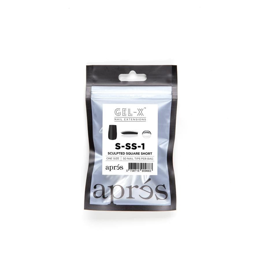 Apres Refill Bags (50pcs) Sculpted Square Short Tips