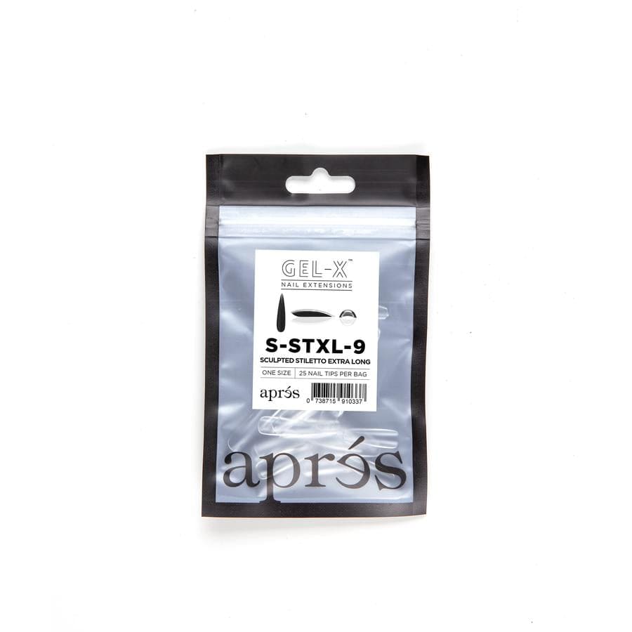 Apres Refill Bags (25pcs) Sculpted Stiletto Extra Long Tips