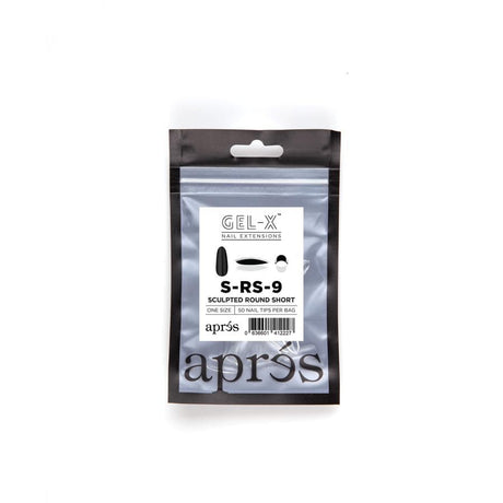 Apres Refill Bags (50pcs) Sculpted Round Short Tips