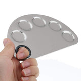 Kolinsky Stainless Steel Mixing Palette with Metal Spatula