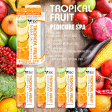 NBC BeautiLab BUBBLE SPA Deluxe Pedicure Kit (4Step) TROPICAL FRUIT