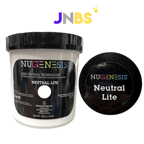 NUGENESIS - Nail Dipping Color Powder 454g Neutral Lite (16oz) - Jessica Nail & Beauty Supply - Canada Nail Beauty Supply - NuGenesis POWDER
