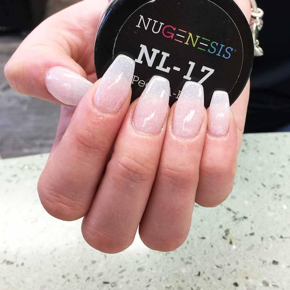 NUGENESIS - Nail Dipping Color Powder 43g NL 17 Peek-A-Boo - Jessica Nail & Beauty Supply - Canada Nail Beauty Supply - NuGenesis POWDER