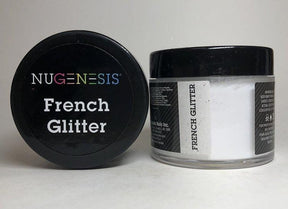 NUGENESIS - Nail Dipping Color Powder 43g French Glitter (1.5oz) - Jessica Nail & Beauty Supply - Canada Nail Beauty Supply - NuGenesis POWDER