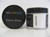 NUGENESIS Nail Dipping Color Powder French White