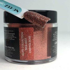 NUGENESIS - Nail Dipping Color Powder 43g NG 607 - Copper Rose - Jessica Nail & Beauty Supply - Canada Nail Beauty Supply - NuGenesis POWDER