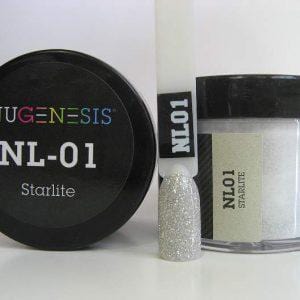 NUGENESIS - Nail Dipping Color Powder 43g NL 01 Starlite - Jessica Nail & Beauty Supply - Canada Nail Beauty Supply - NuGenesis POWDER