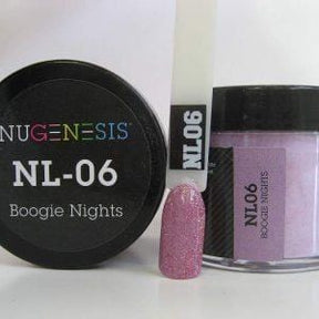 NUGENESIS - Nail Dipping Color Powder 43g NL 06 Boogie Nights - Jessica Nail & Beauty Supply - Canada Nail Beauty Supply - NuGenesis POWDER