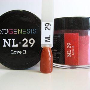 NUGENESIS - Nail Dipping Color Powder 43g NL 29 Love it - Jessica Nail & Beauty Supply - Canada Nail Beauty Supply - NuGenesis POWDER