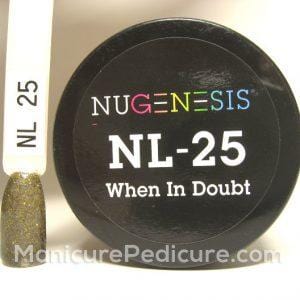 NUGENESIS - Nail Dipping Color Powder 43g NL 25 When in Doubt - Jessica Nail & Beauty Supply - Canada Nail Beauty Supply - NuGenesis POWDER