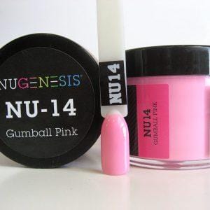 NUGENESIS - Nail Dipping Color Powder 43g NU 14 Gumball Pink - Jessica Nail & Beauty Supply - Canada Nail Beauty Supply - NuGenesis POWDER