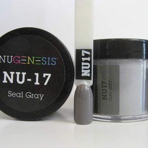 NUGENESIS - Nail Dipping Color Powder 43g NU 17 Seal Gray - Jessica Nail & Beauty Supply - Canada Nail Beauty Supply - NuGenesis POWDER