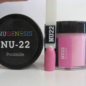 NUGENESIS - Nail Dipping Color Powder 43g NU 22 Poolside - Jessica Nail & Beauty Supply - Canada Nail Beauty Supply - NuGenesis POWDER
