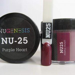 NUGENESIS - Nail Dipping Color Powder 43g NU 25 Purple Heart - Jessica Nail & Beauty Supply - Canada Nail Beauty Supply - NuGenesis POWDER