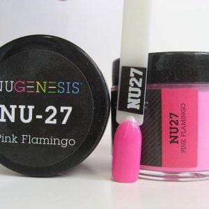 NUGENESIS - Nail Dipping Color Powder 43g NU 27 Pink Flamingo - Jessica Nail & Beauty Supply - Canada Nail Beauty Supply - NuGenesis POWDER
